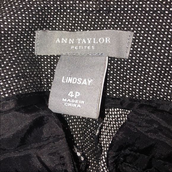Ann taylor Lindsay Pants Sz 4P - Picture 5 of 10